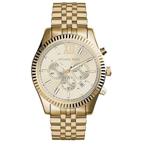 michael kors 8281 watch battery|Michael Kors gold tone.